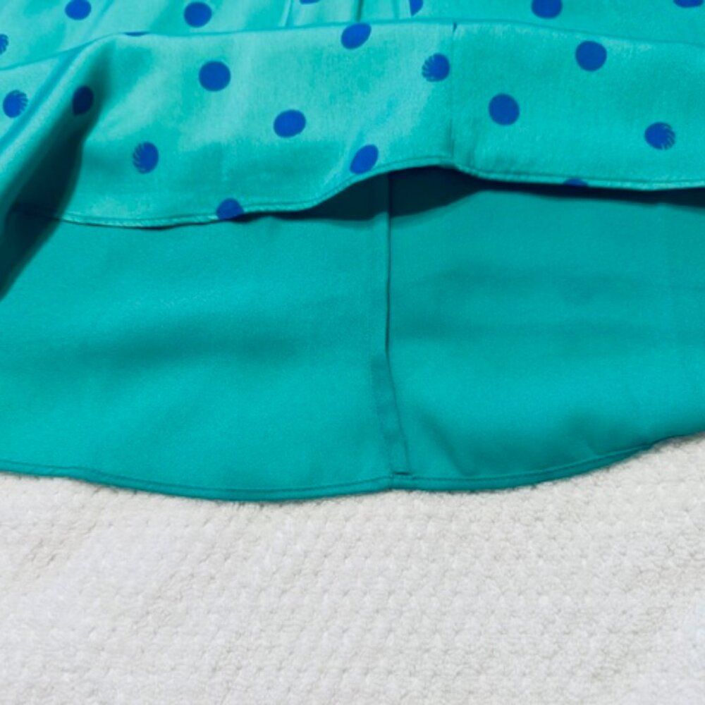 NWT Lilly Pulitzer Rori Halter Top Botanical Green Hotter Spot Polka Dot M - Picture 6 of 11